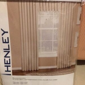 Cream Cotton Curtains